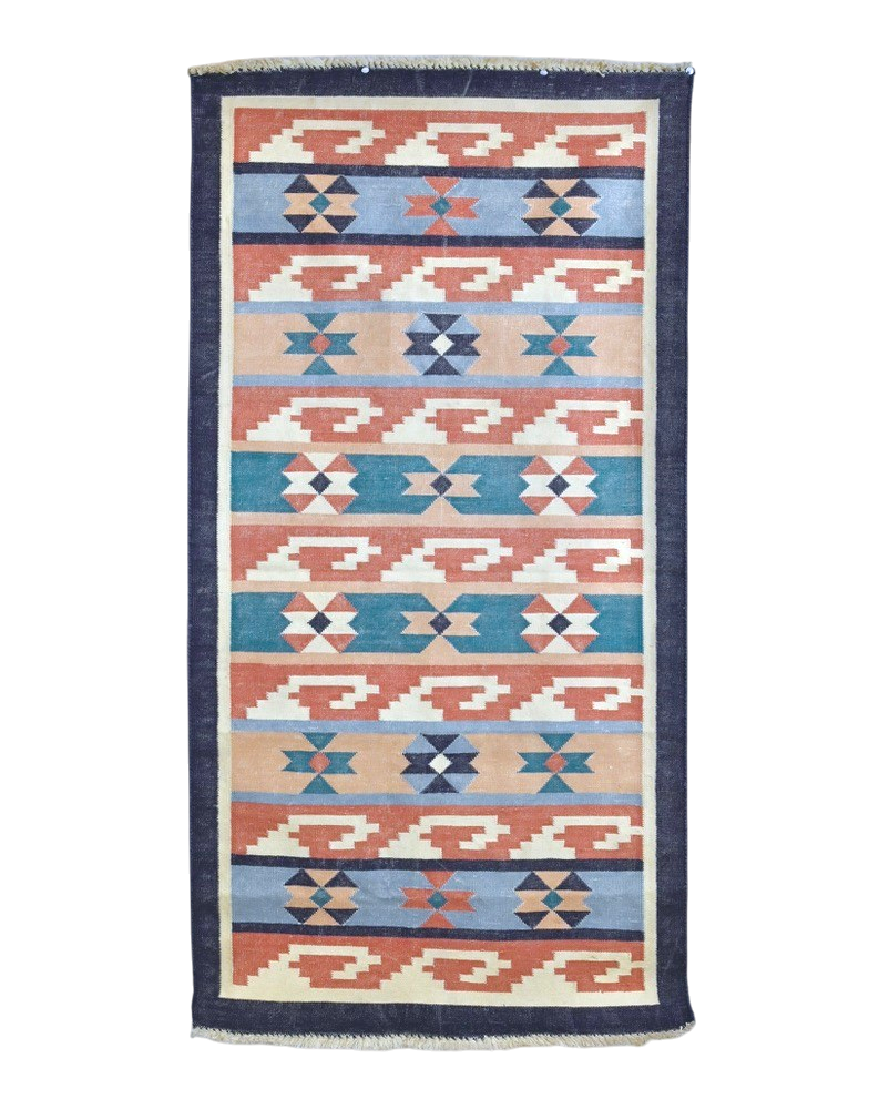 Turkish Shiraz Rug | 4'5" × 2'3" | c. 1970–80