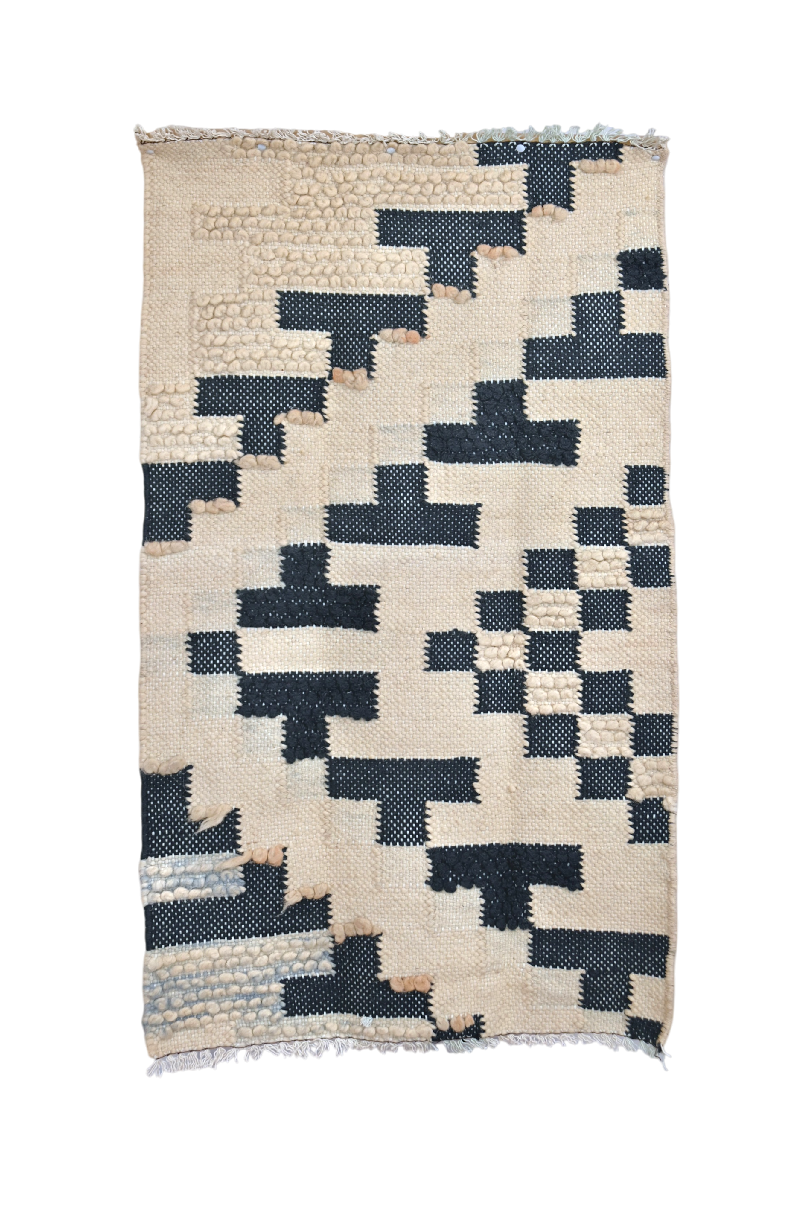 Nordic Dhurrie Rug | 3'6" x 2'1" | Contemporary