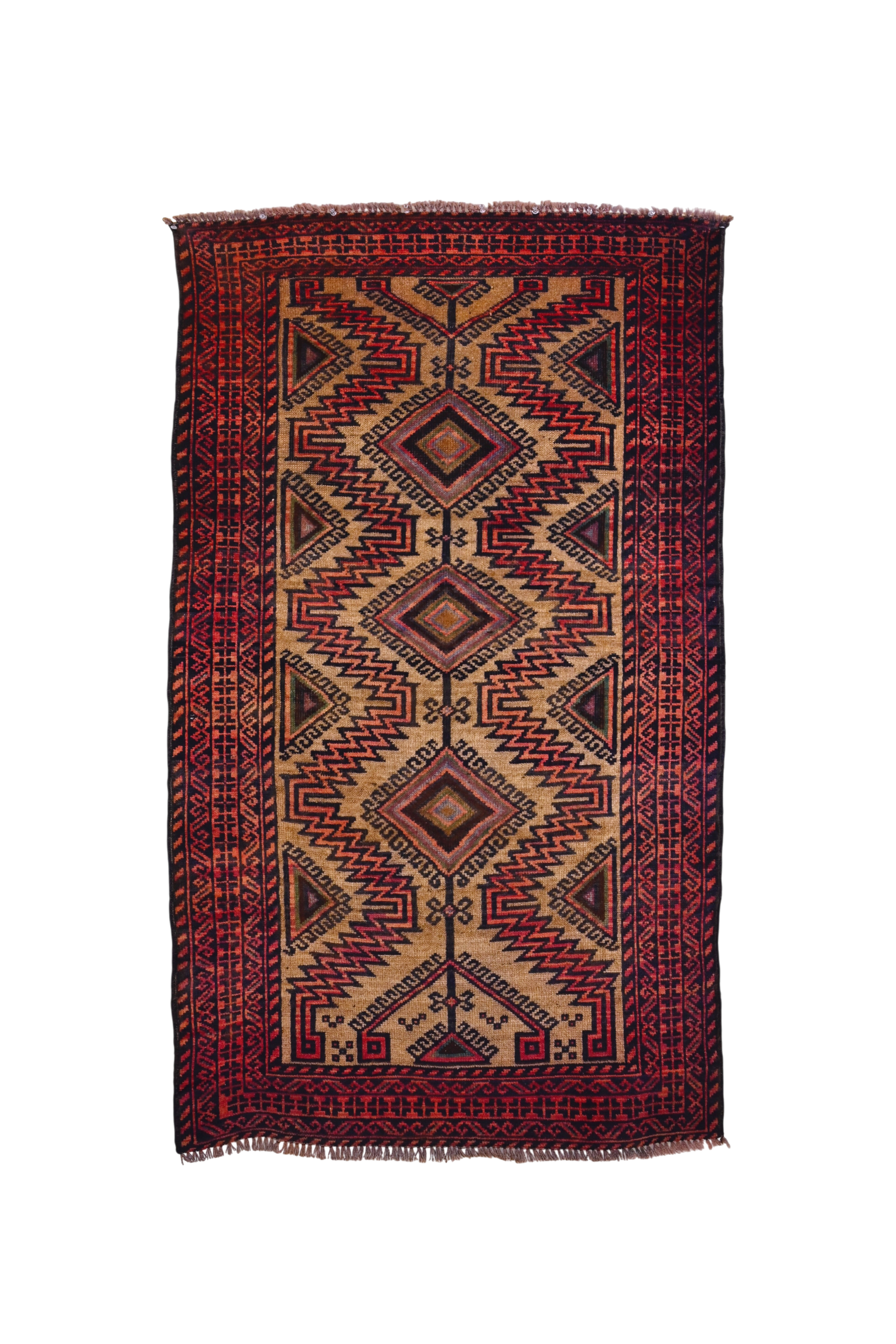 Baluch Tribal Rug | 2'11" x 5' | c. Mid-20th Century