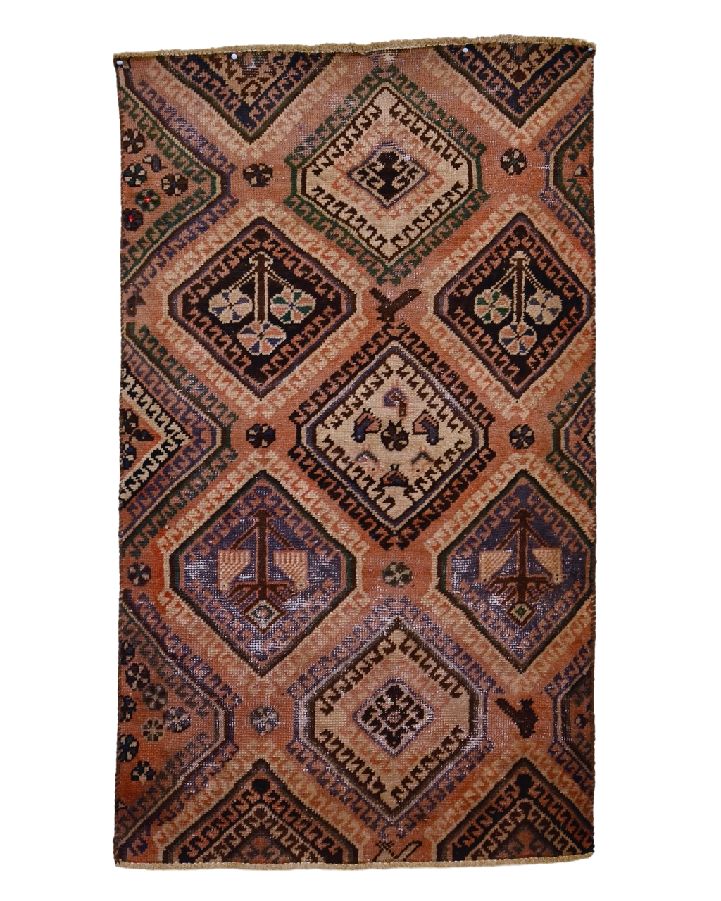 Antique Bakhtiari Rug | 2'9" x 4'10" | c. 1940s–1950s