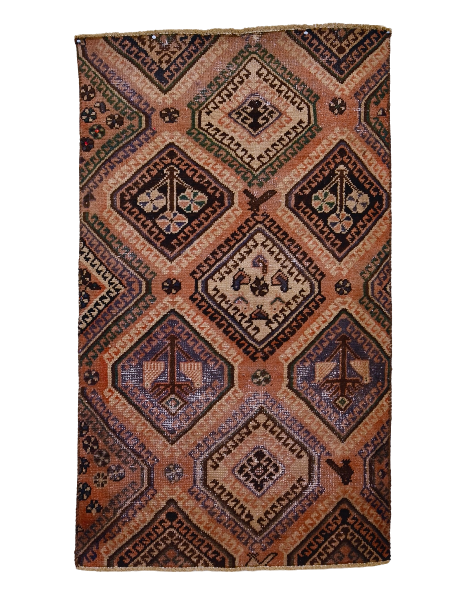 Antique Bakhtiari Rug | 2'9" x 4'10" | c. 1940s–1950s