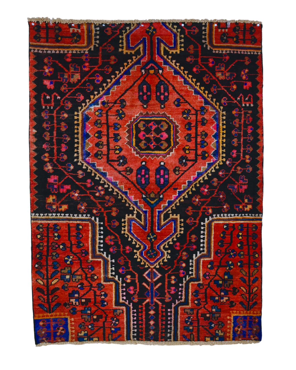 Qashqai Tribal Rug | 3'3" x 4'6" | c. 1950s