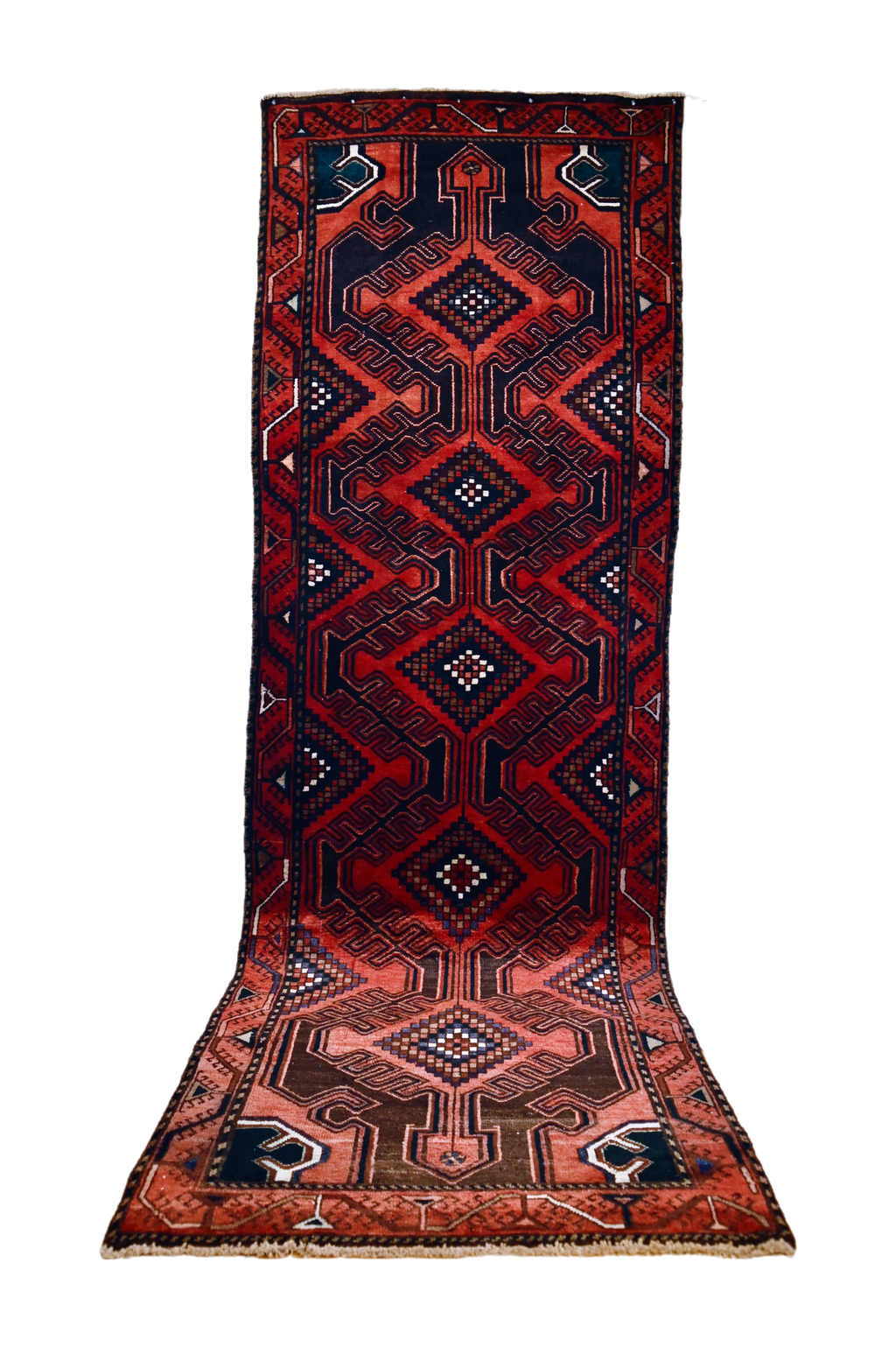 Antique Afshar Runner | 3'5" x 9'10" | c. 1920s–30s