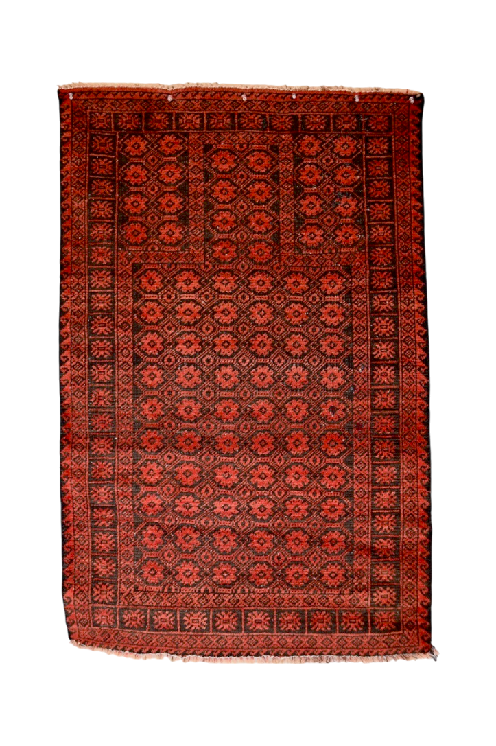 Antique Baluch Prayer Rug | 2'10" x 4'10" | c. 1920–1940