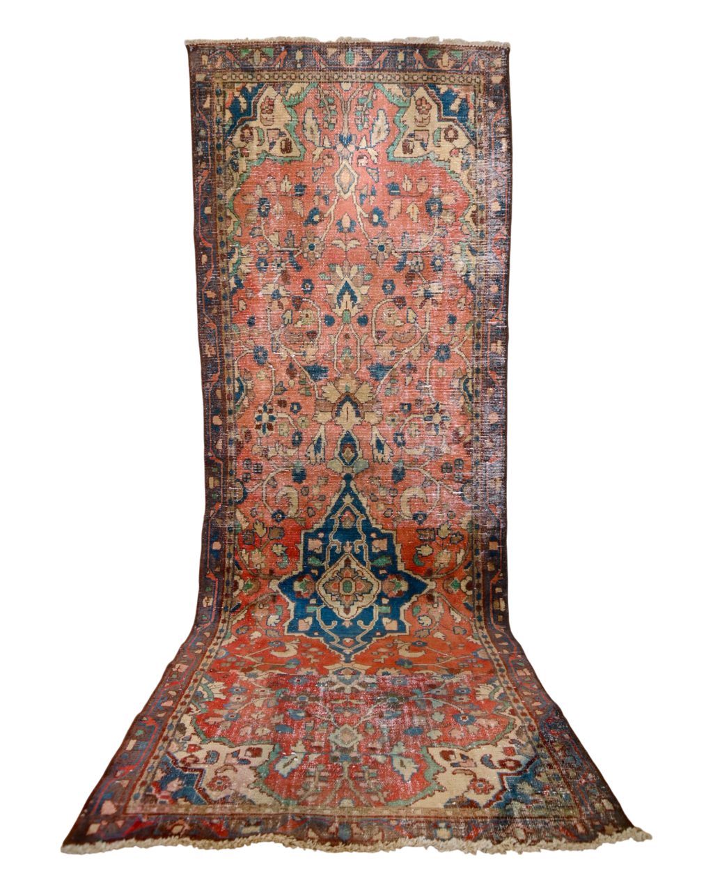 Antique Heriz Runner | 3'2" x 9'3" | c. 1880s