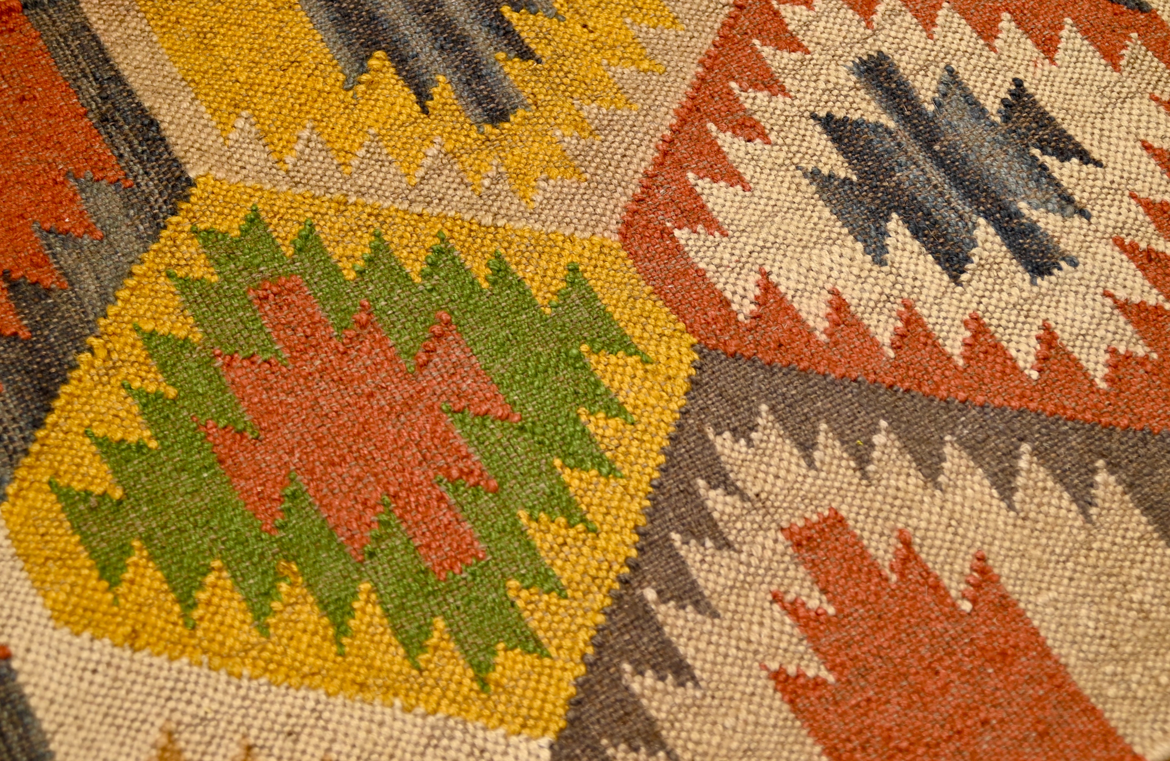 Turkish Tribal Kilim | 2' x 3'2" | c. 1920–1940