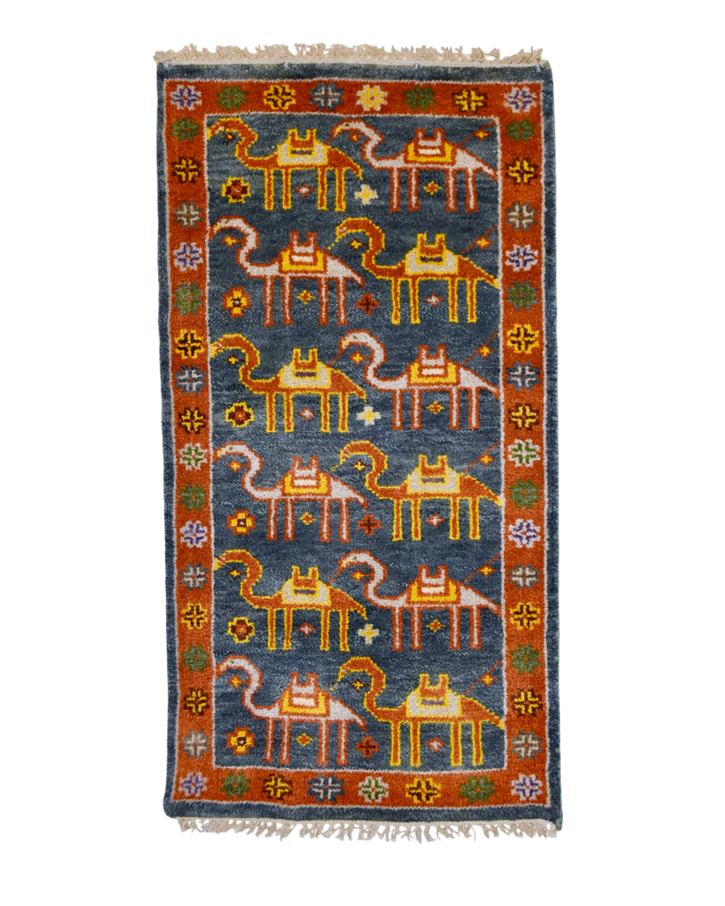 Camel Caravan Tribal Rug | 2'2" x 4' | c. 1980s