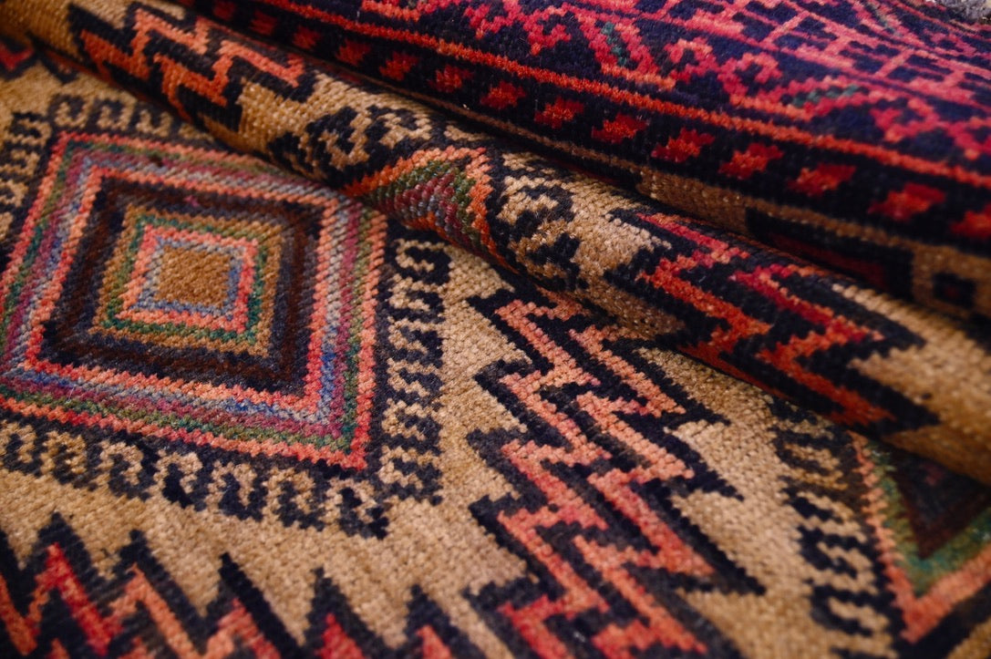 Baluch Tribal Rug | 2'11" x 5' | c. Mid-20th Century