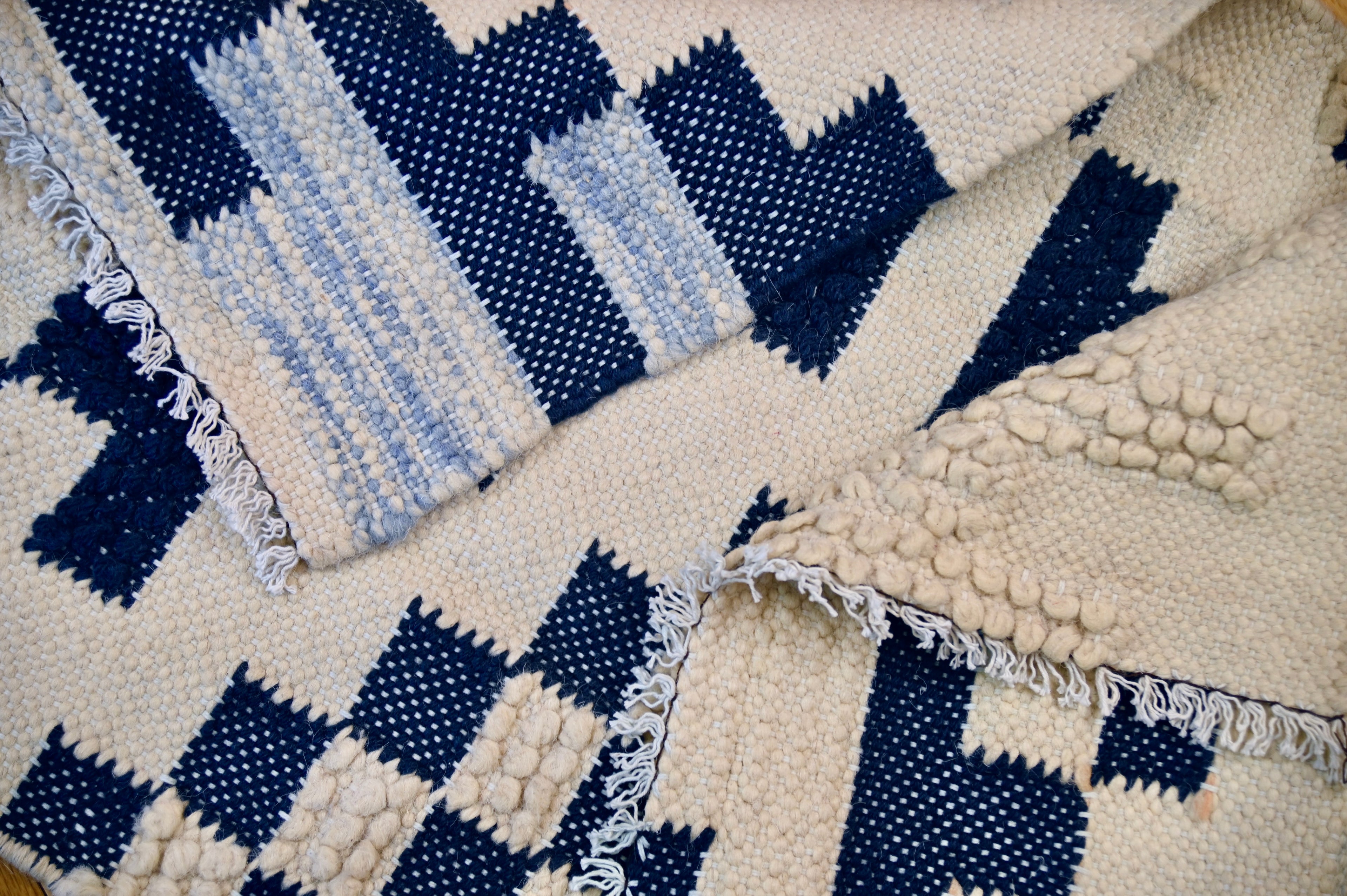 Nordic Dhurrie Rug | 3'6" x 2'1" | Contemporary