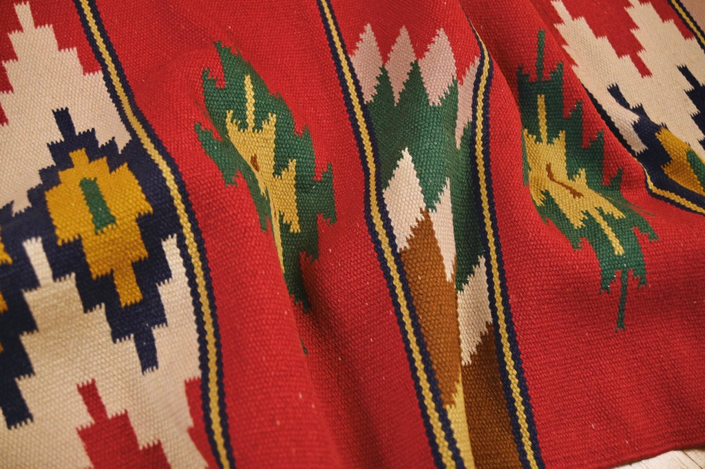 Anatolian Kilim Mini-Runner | 3'5" × 1'7" | c. 1970–90