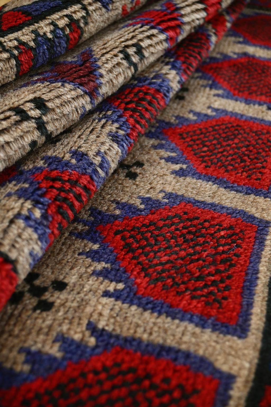 Baluch Mosque + Cypress Tree Prayer Rug | 2'10" x 4'4" | c. 1940s–1950s