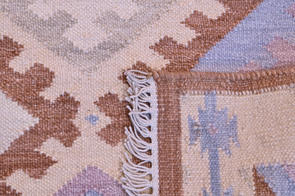 Turkish Pastel Kilim | 4′3″ × 7′0″ | c. 1950s–60s