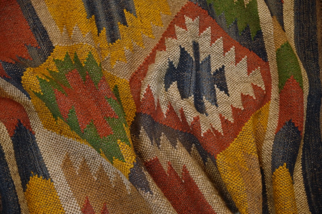 Turkish Tribal Kilim | 2' x 3'2" | c. 1920–1940