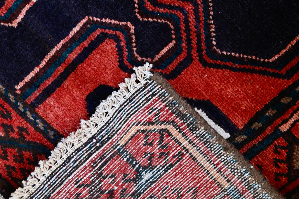 Antique Afshar Runner | 3'5" x 9'10" | c. 1920s–30s