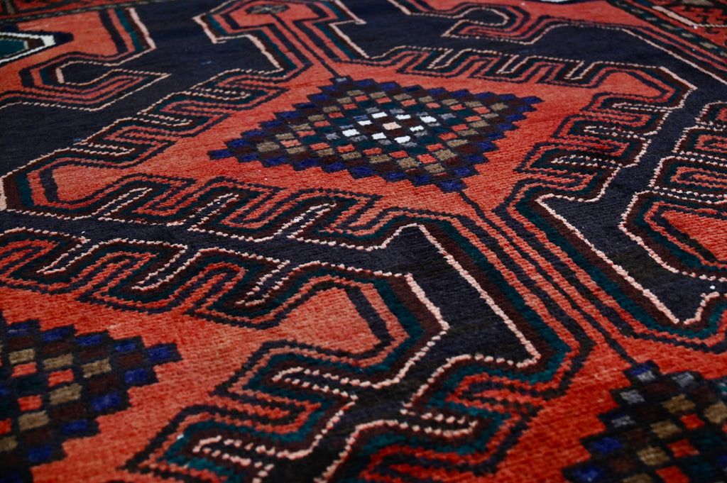 Antique Afshar Runner | 3'5" x 9'10" | c. 1920s–30s