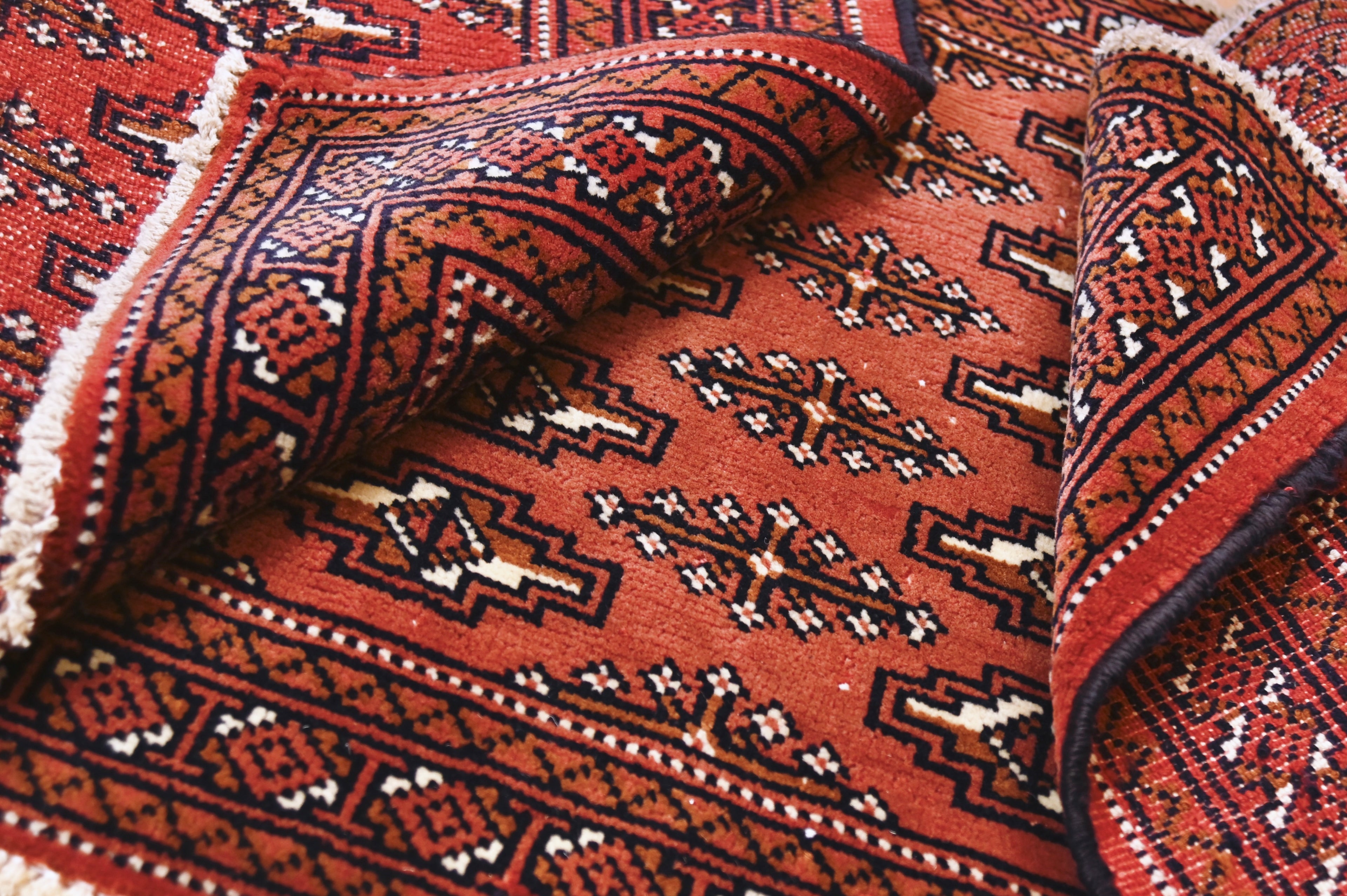 Turkaman Rug | 2'8" x 4' | c. 1970s