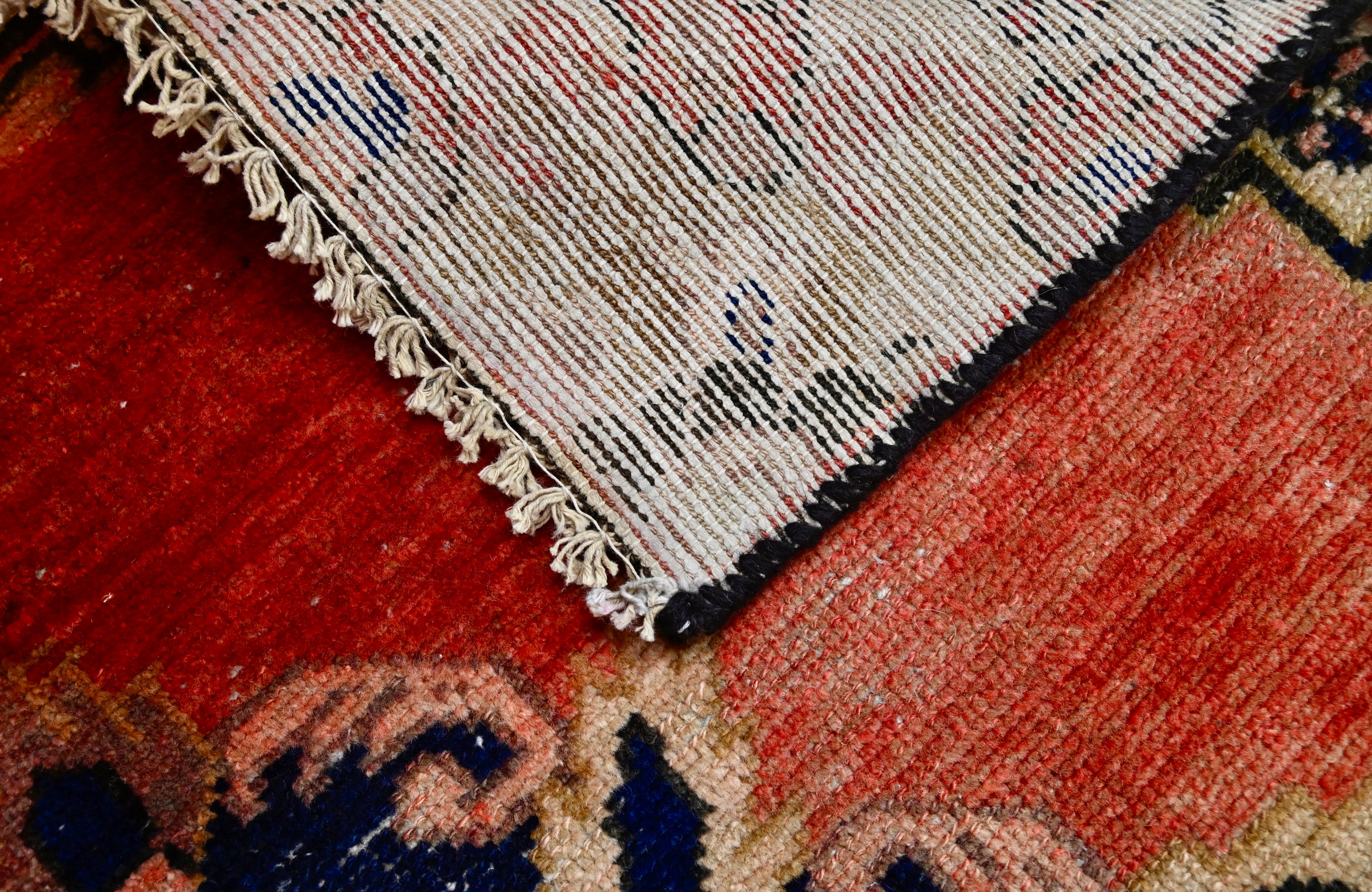 Persian Tribal Medallion Rug | 3' x 5'5" | c. 1880s–1900s