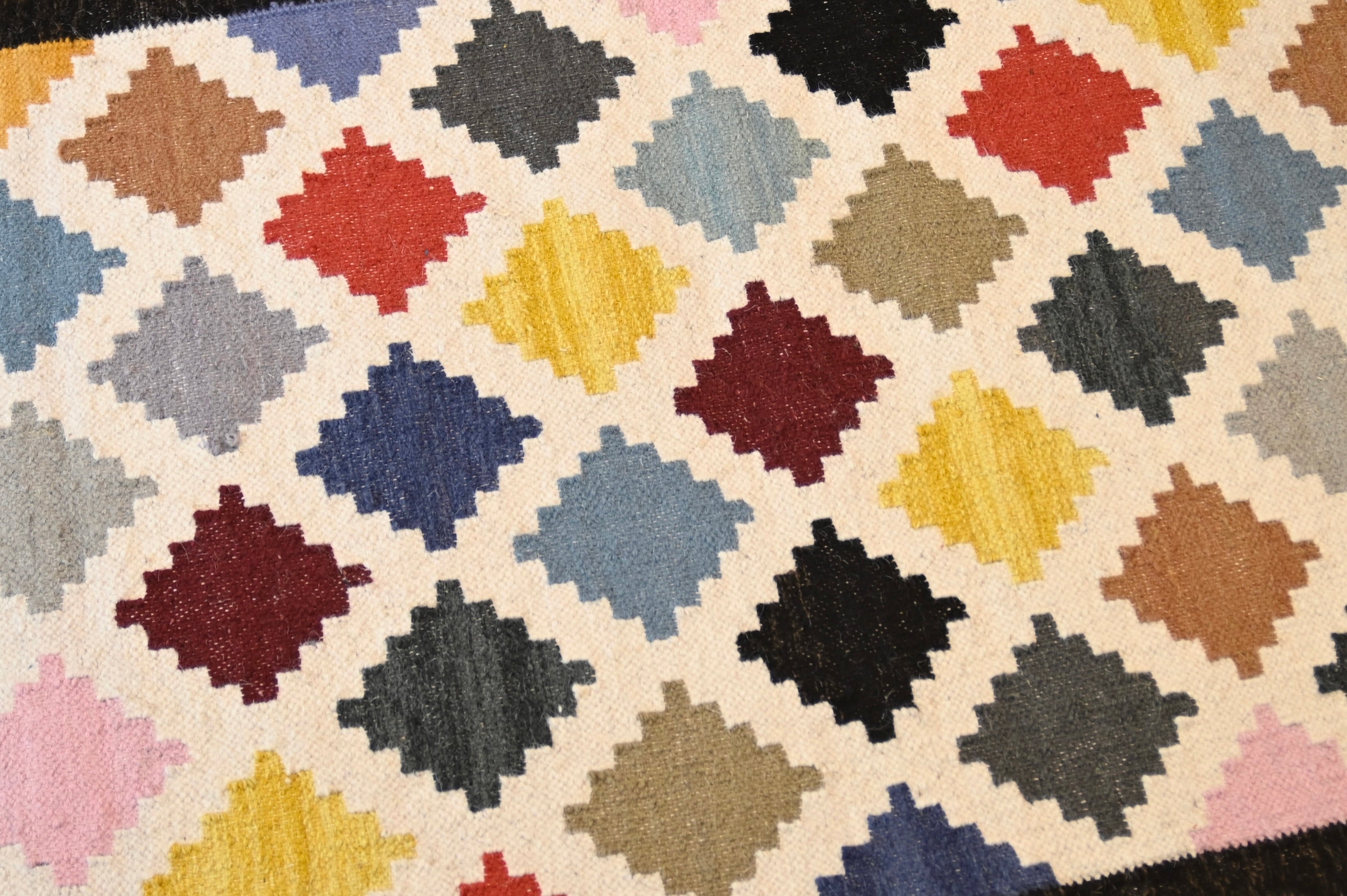 Swedish Kilim Rug | 2'8" x 4' | c. 1980s