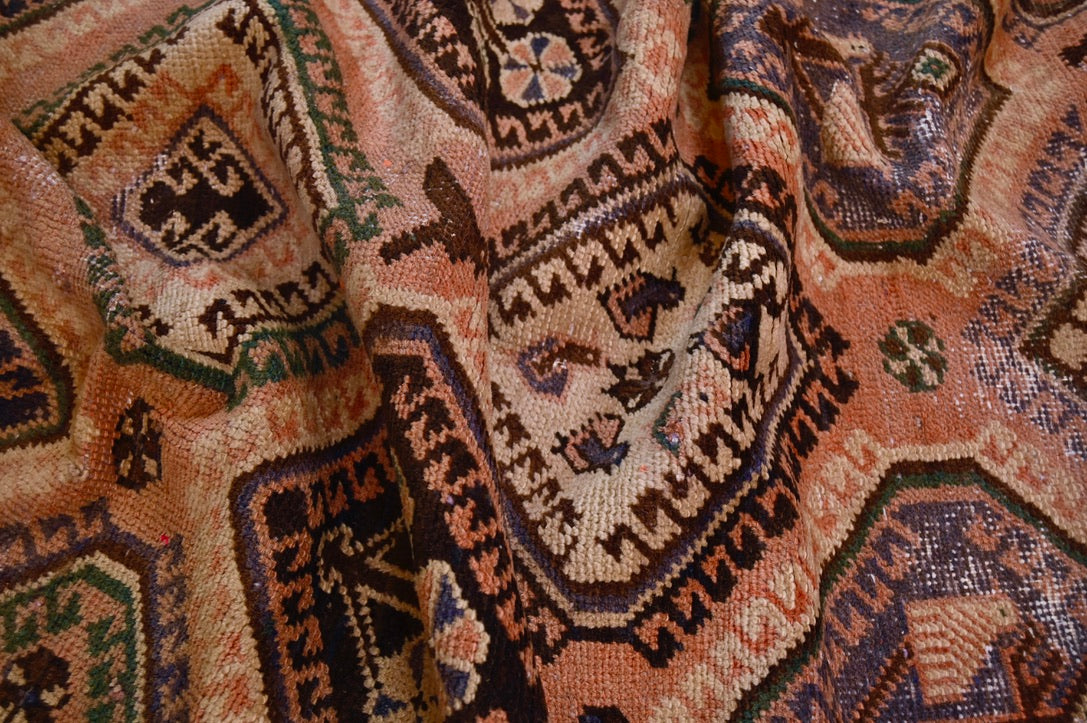 Antique Bakhtiari Rug | 2'9" x 4'10" | c. 1940s–1950s