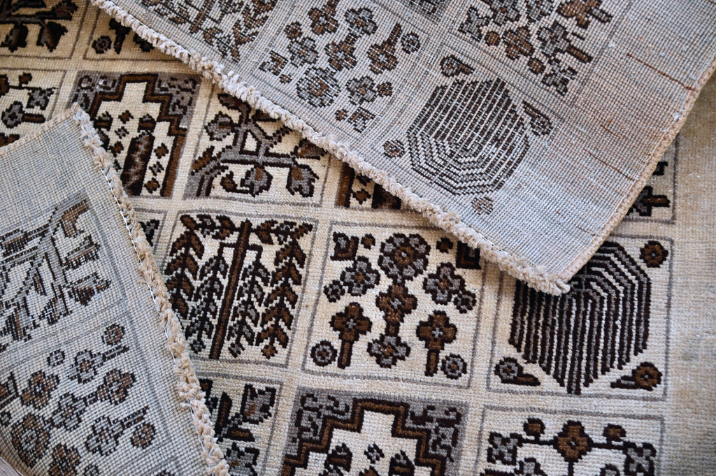 Baluch Tree Panel Rug | 3'3" × 3'8" | c. 1950s