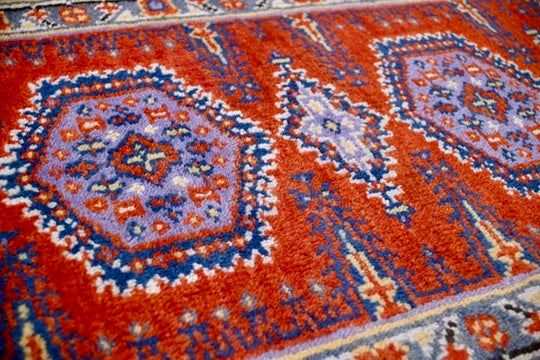 Persian Tribal Rug with Medallion Motif | 2' x 4' | c. 1960s