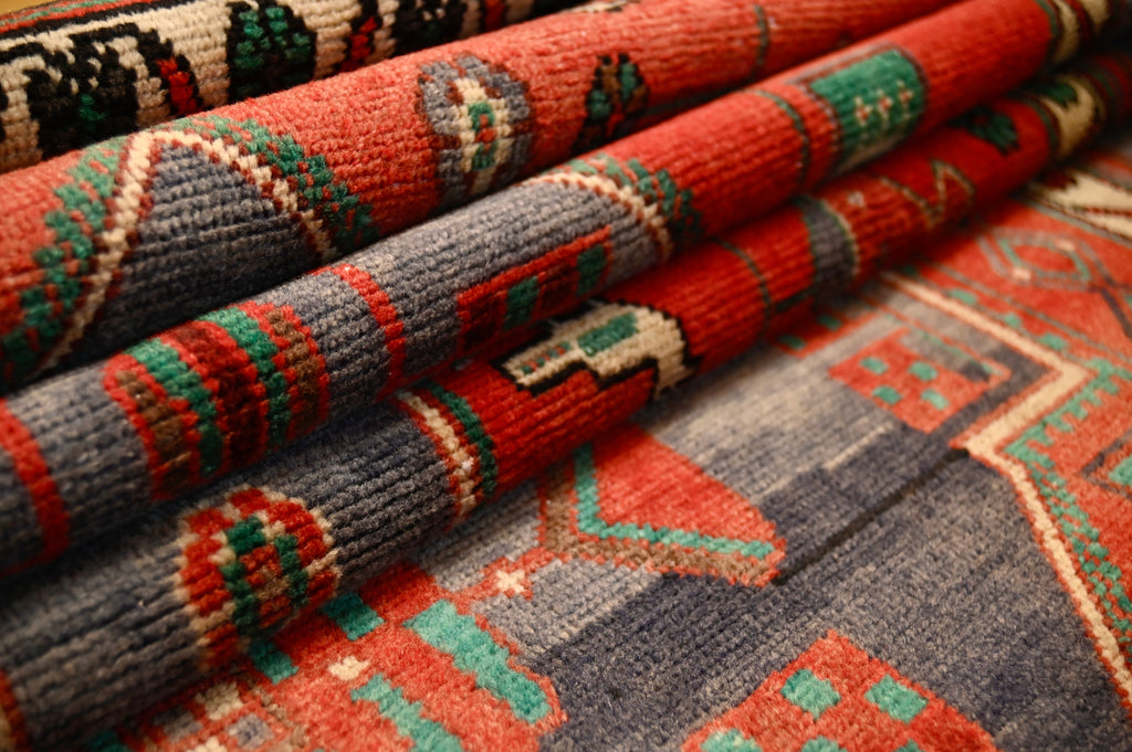 Pictorial Tribal Persian Rug | 4'7" x 9'5" | c. 1960s–1970s