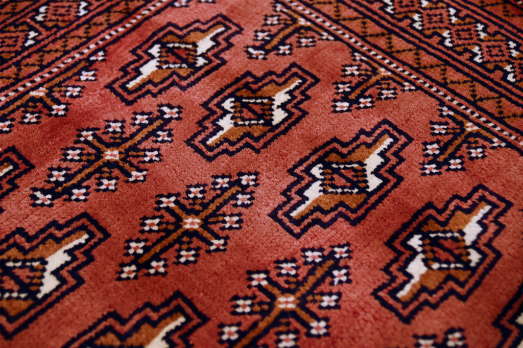 Turkaman Rug | 2'8" x 4' | c. 1970s