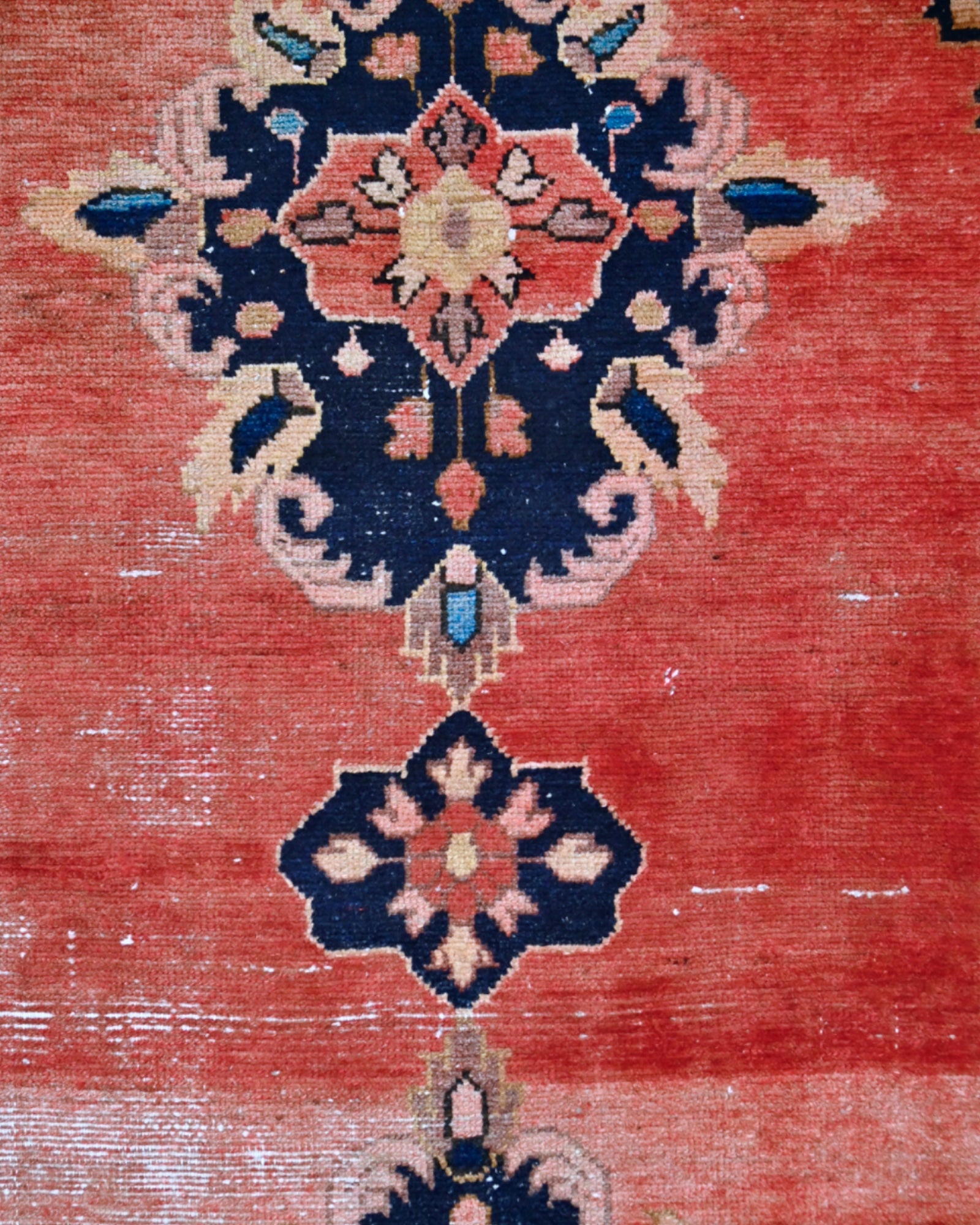 Persian Tribal Medallion Rug | 3' x 5'5" | c. 1880s–1900s