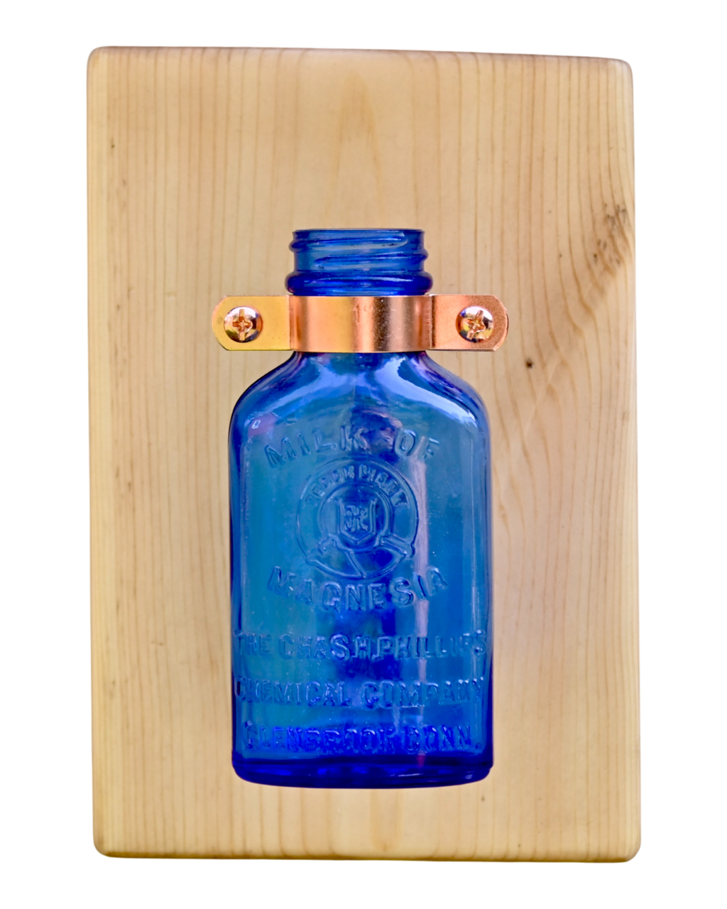 Phillips’ Milk of Magnesia Wall Vase | 8” x 5.5” | c. 1930s–1950s