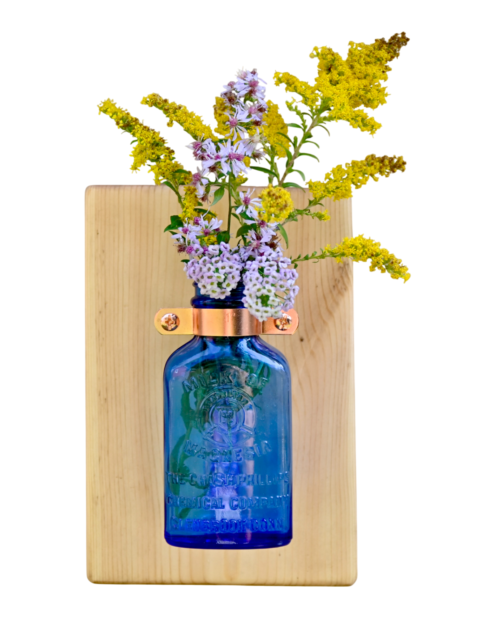 Phillips’ Milk of Magnesia Wall Vase | 8” x 5.5” | c. 1930s–1950s