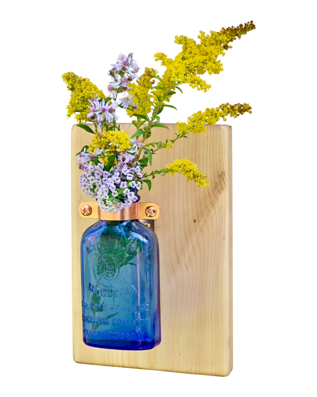 Phillips’ Milk of Magnesia Wall Vase | 8” x 5.5” | c. 1930s–1950s