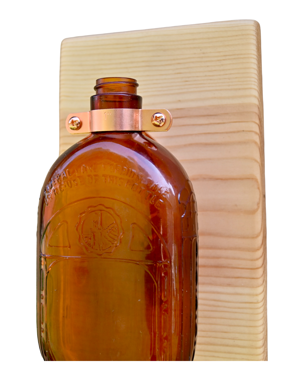 Federal Law Forbids Reuse Wall Vase | 11.25” x 6” | c. 1930s–40s