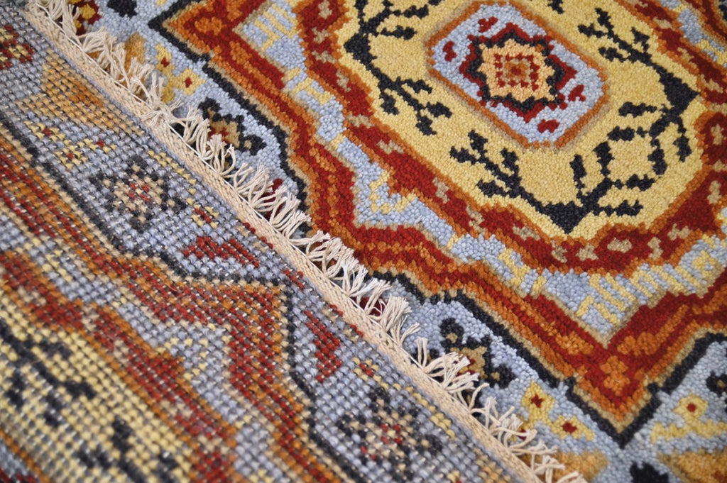 Double Medallion Anatolian Tribal Rug | 2'0" × 3'0" | c. 1970–80