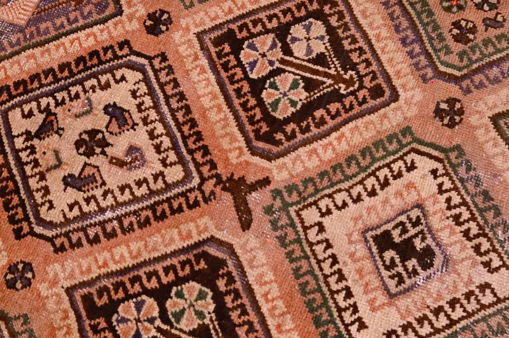 Antique Bakhtiari Rug | 2'9" x 4'10" | c. 1940s–1950s