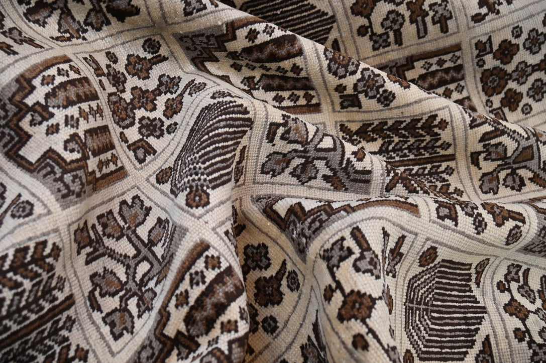 Baluch Tree Panel Rug | 3'3" × 3'8" | c. 1950s