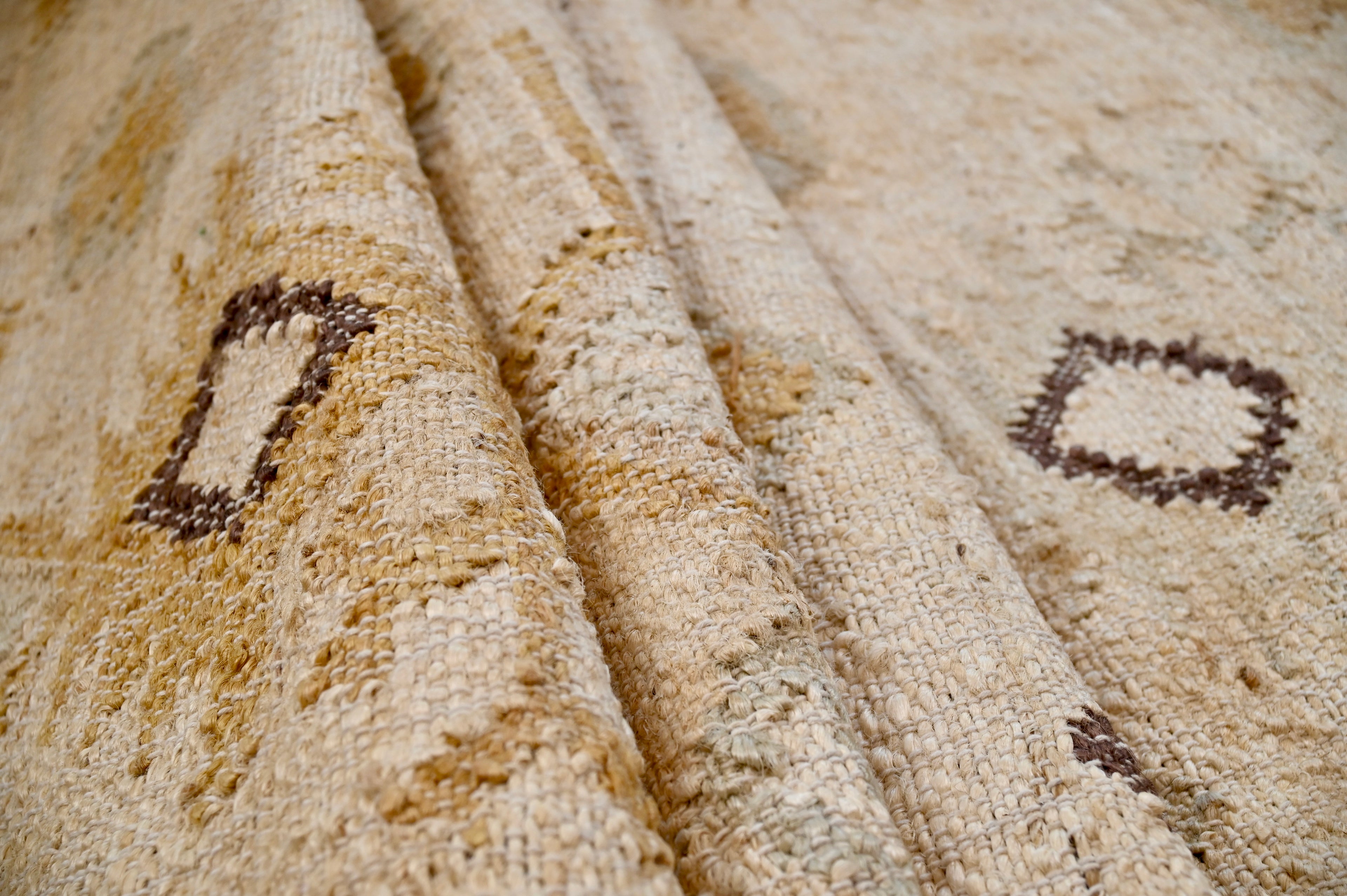 Moroccan Tribal Wool Rug | 3'10" x 6'1" | c. 1970s–1980s