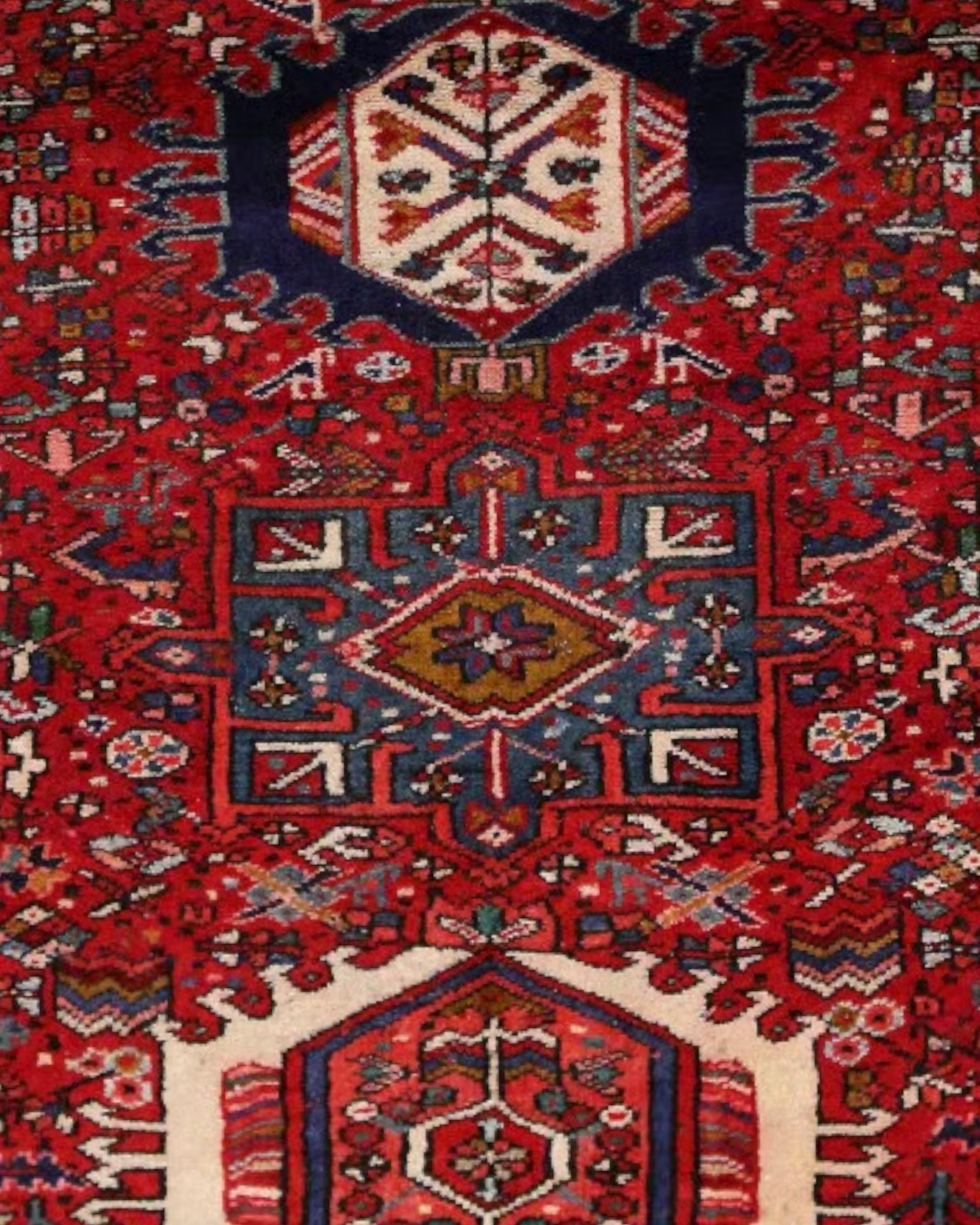 Antique Persian Karajeh Runner | 3'9" × 8'11" | c. 1920s