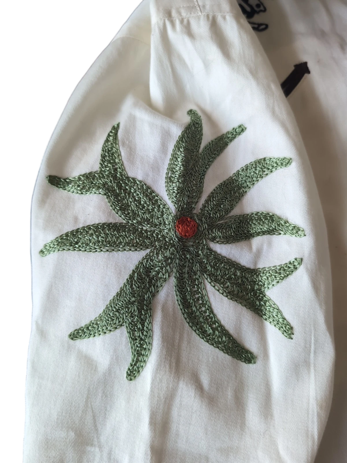 Embroidered Western Shirt | Youth Sz. XL | c. 1970s