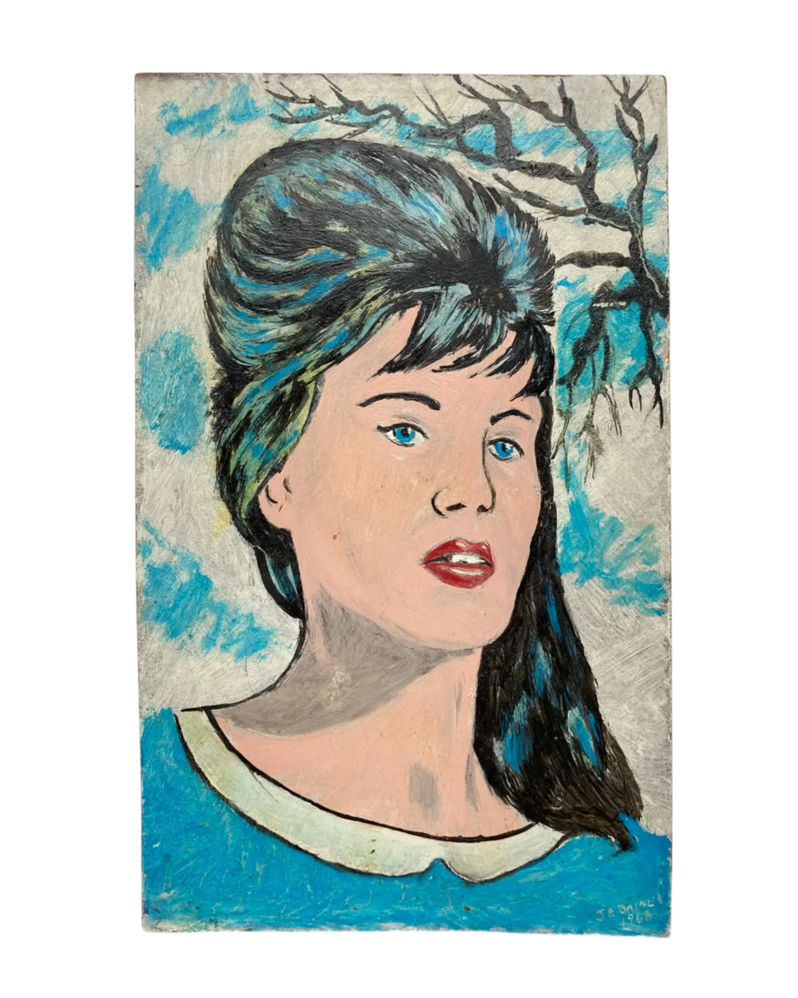 Portrait by J.E. Baines | 5.5" x 9" | c. 1968