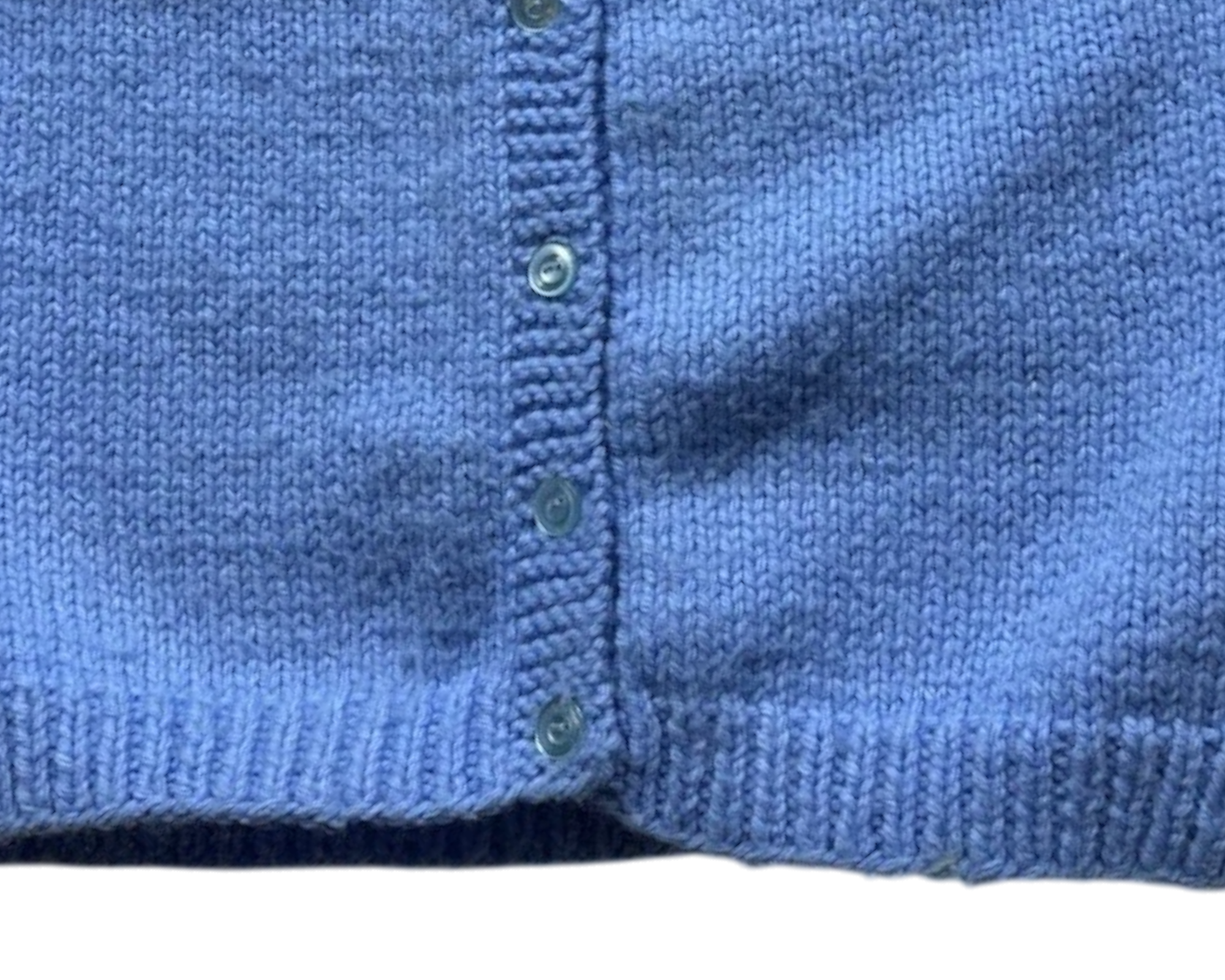 Rainbow Dove Knit Cardigan | Infant Sz. 3M | c. 1970s