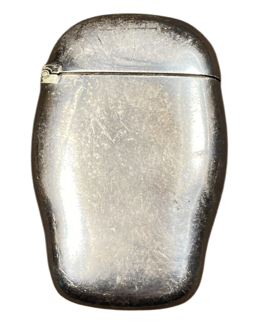 Sterling “Man with Mustache” Vesta Case | c. 1890-1910