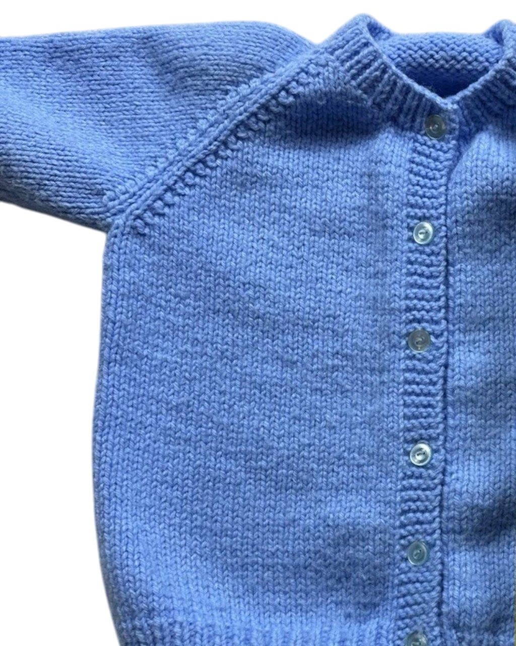 Rainbow Dove Knit Cardigan | Infant Sz. 3M | c. 1970s