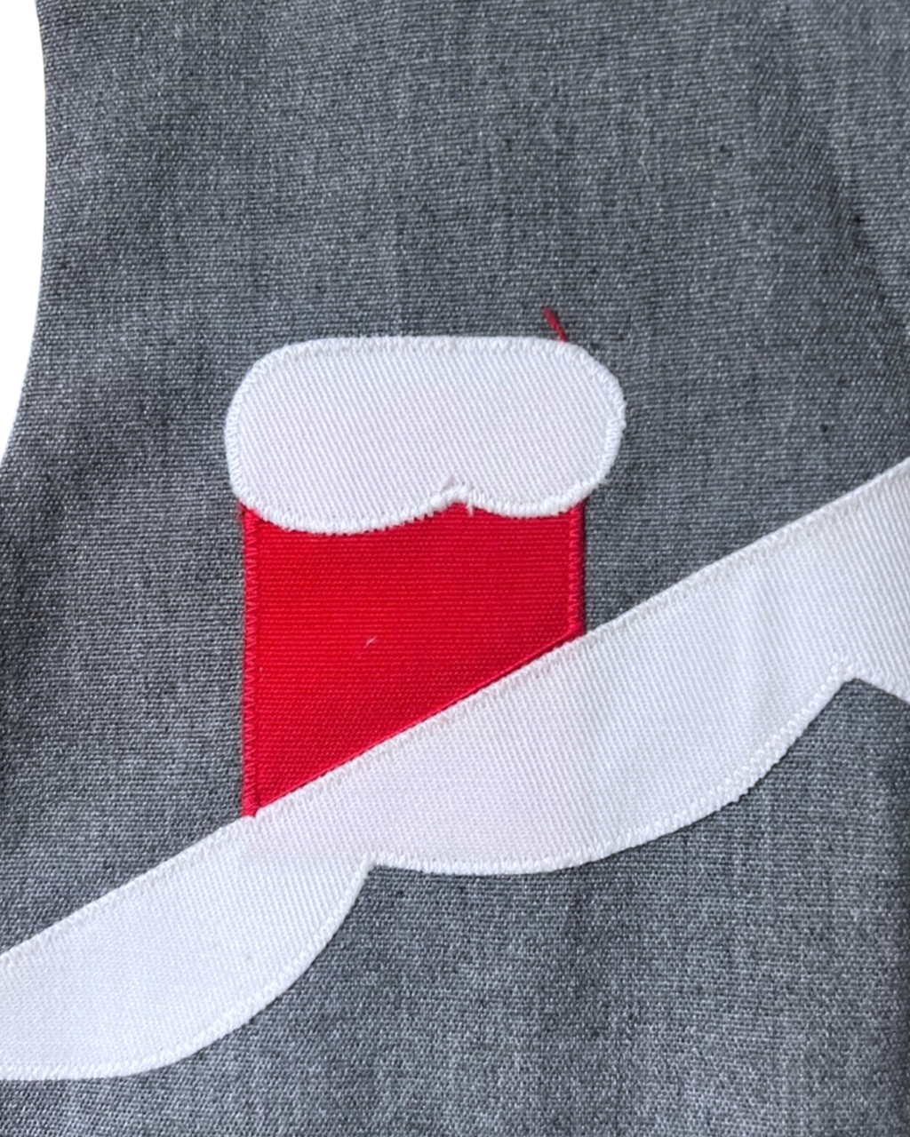 House Appliqué Shift Dress | Toddler Sz. 5T | c. 1980s