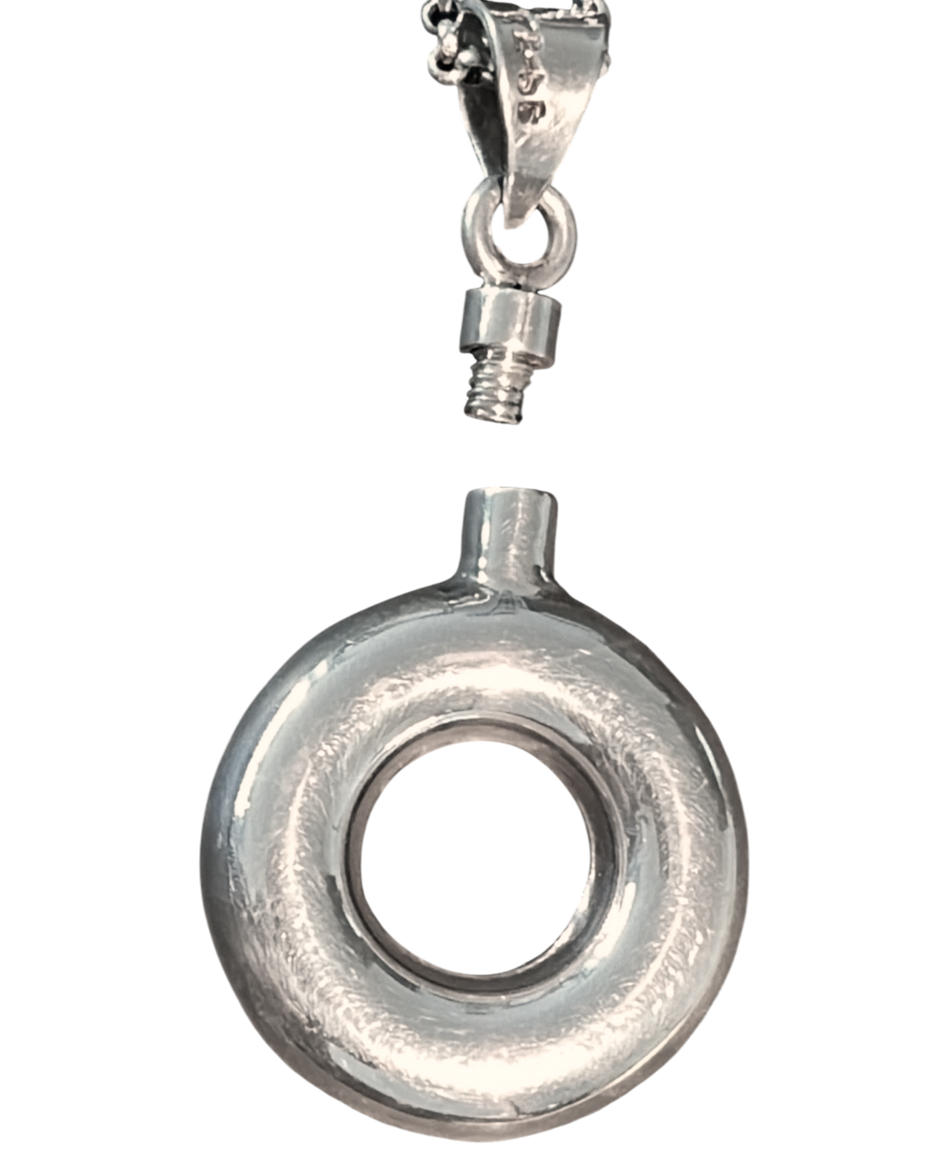 Sterling Silver Compartment Pendant | Taxco, Mexico | c. 1970s