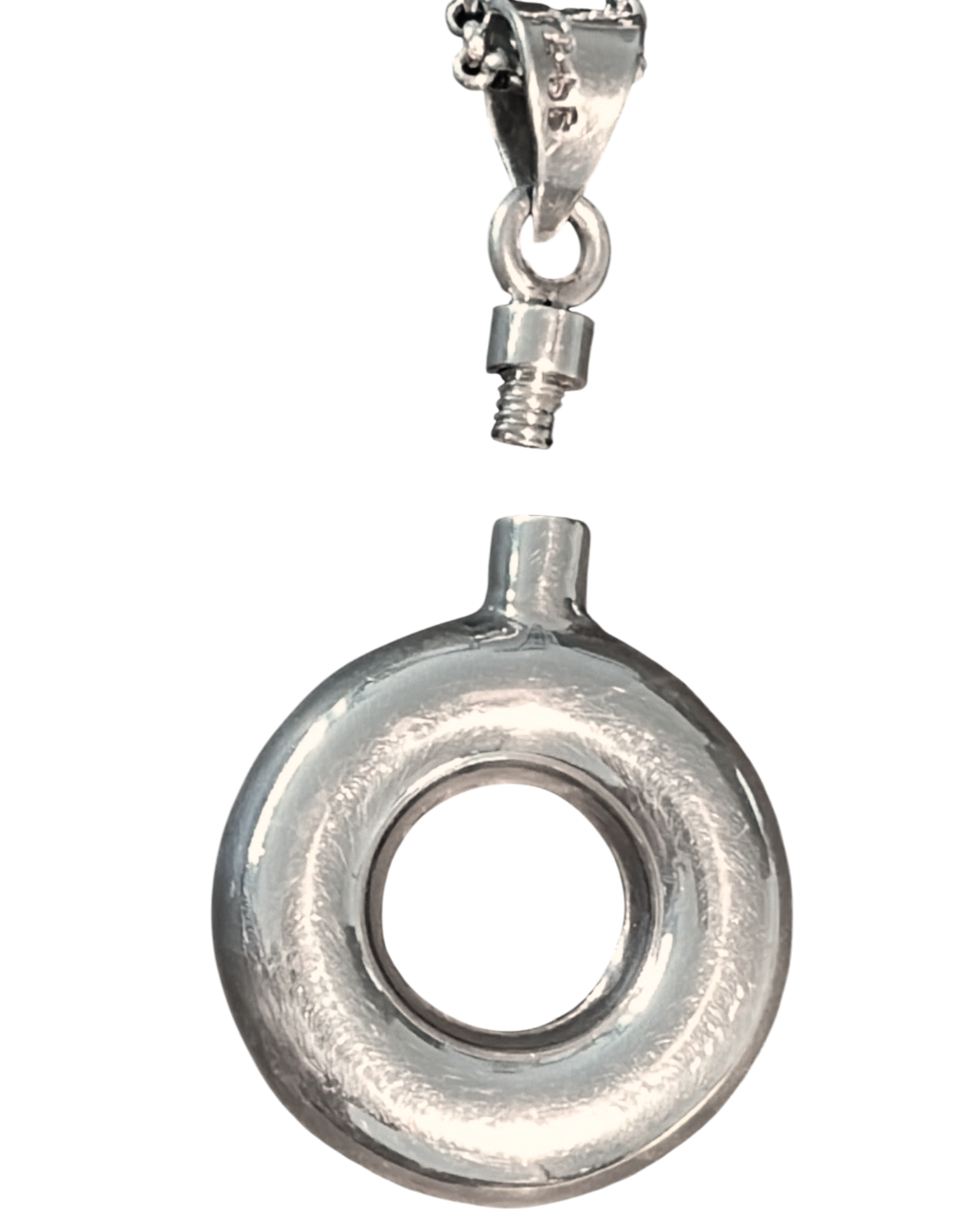 Sterling Silver Compartment Pendant | Taxco, Mexico | c. 1970s