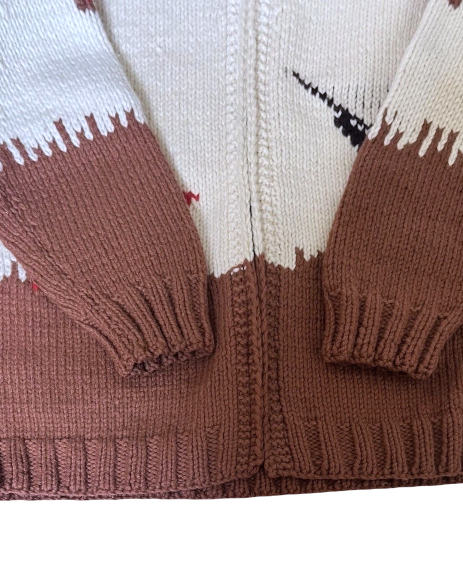 Pheasant Hunting Wool Sweater | Adult Sz. L | c. 1960s