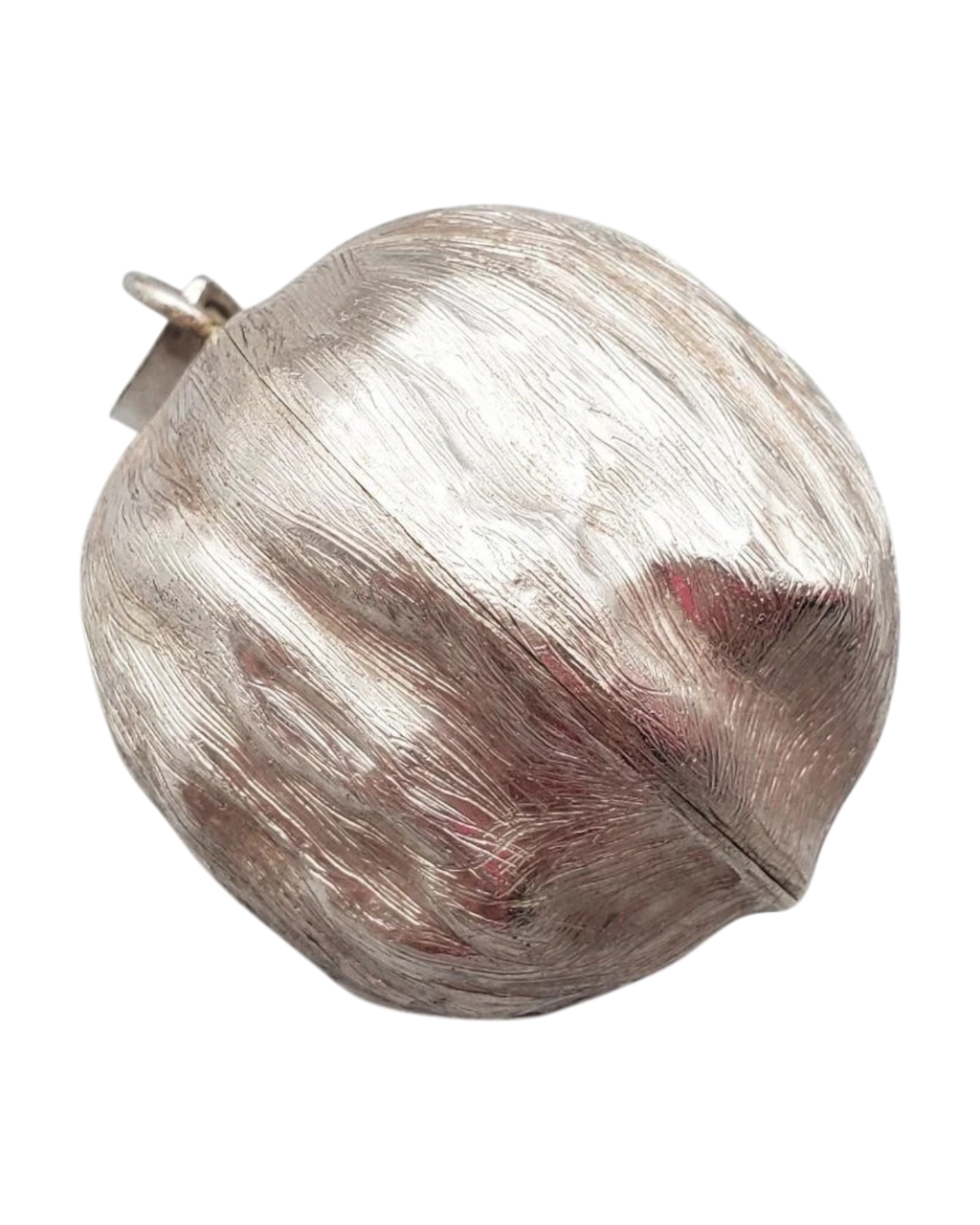 Sterling Silver Walnut Pendant | Mexico | c. Mid-20th Century