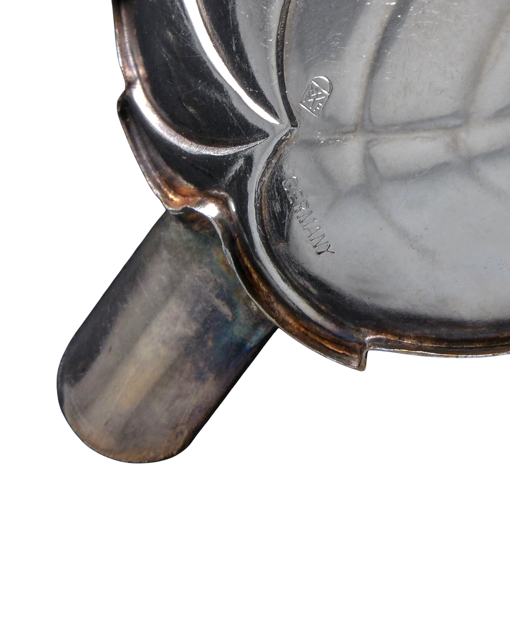 WMF Leaf Form Ash Trays | Set of 6 | Germany | c. 1930s–40s