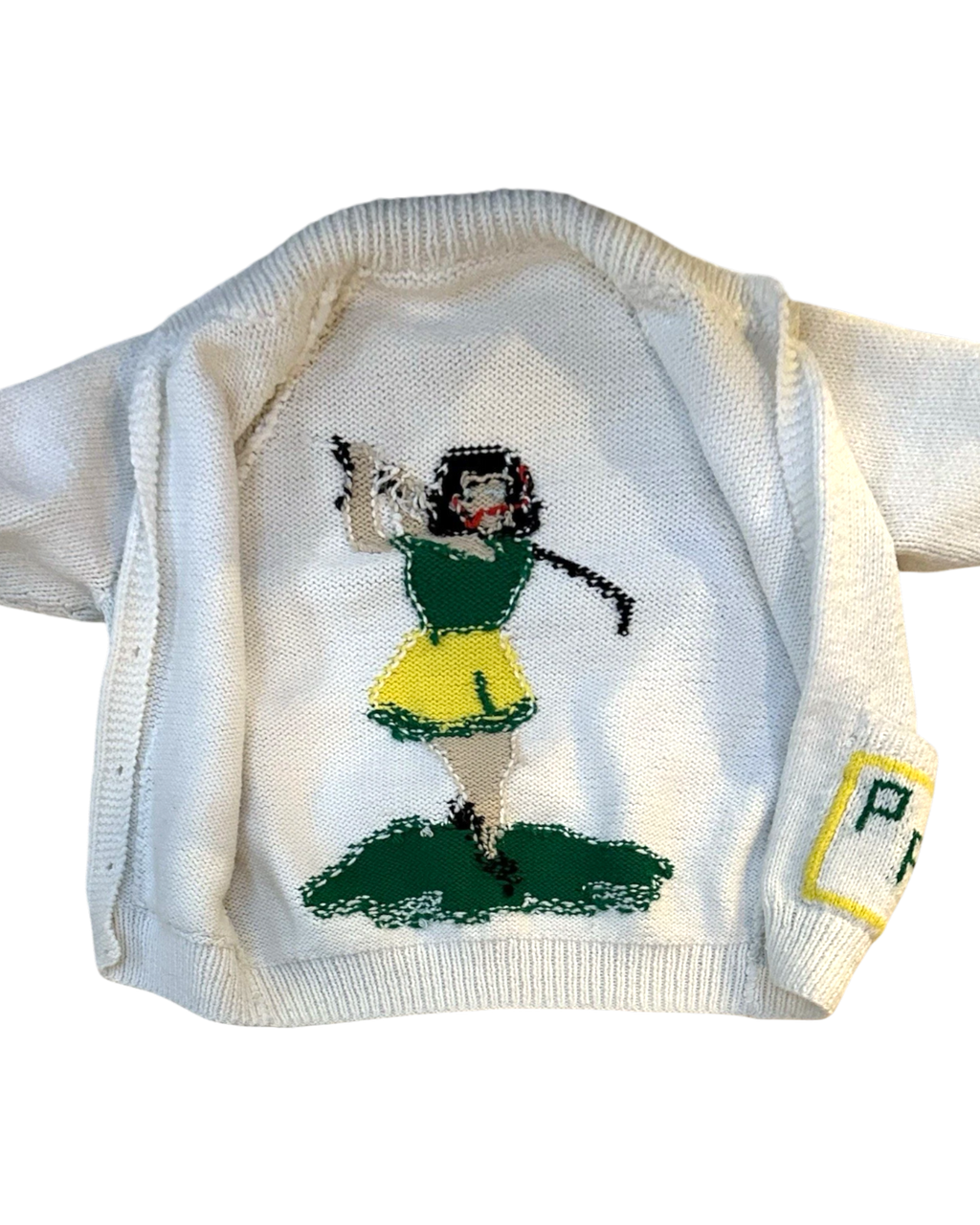 Vintage Golf Cowichan Sweater | Women’s Sz. S | c. 1950s–60s