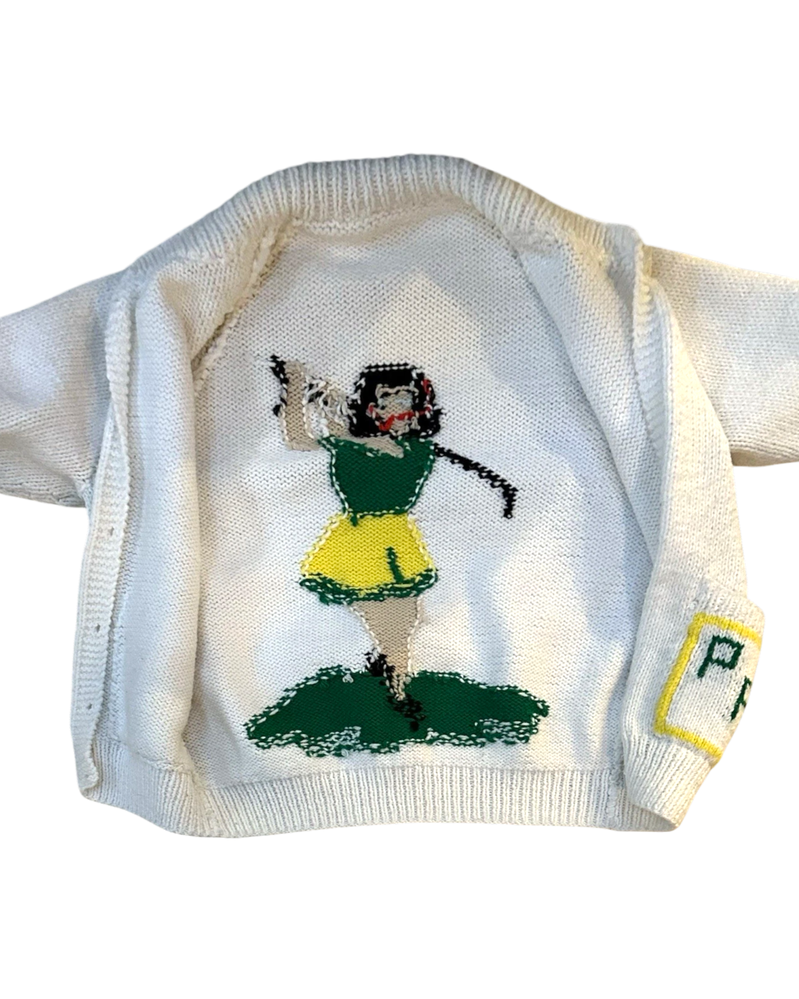 Vintage Golf Cowichan Sweater | Women’s Sz. S | c. 1950s–60s